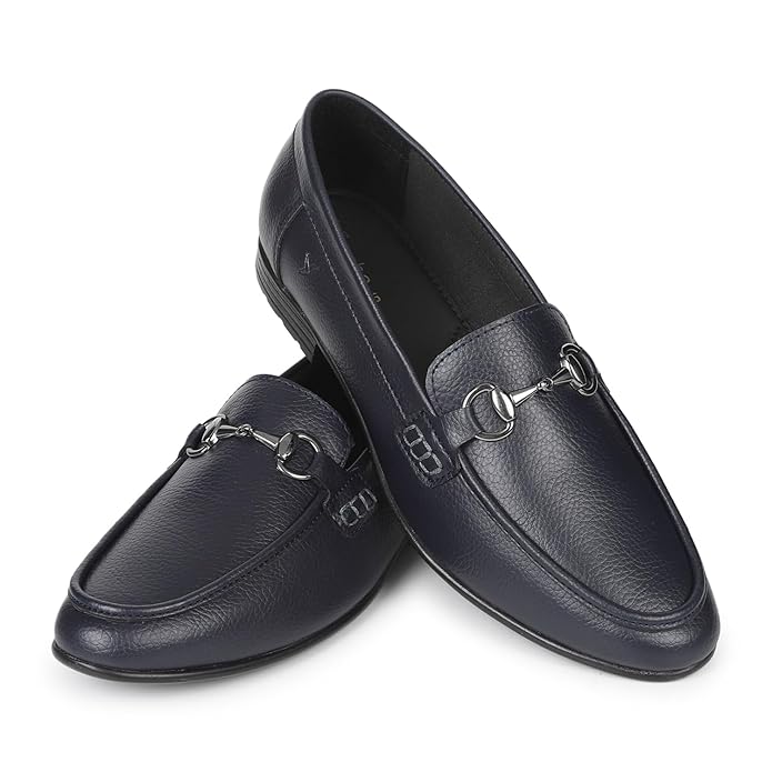 YOHO Bliss Comfortable Slip On Formal Buckle Loafer for Women | Stylish Fashion Moccasins Range | Cushioned Footbed Finish | Flexible and Office Wear Shoe